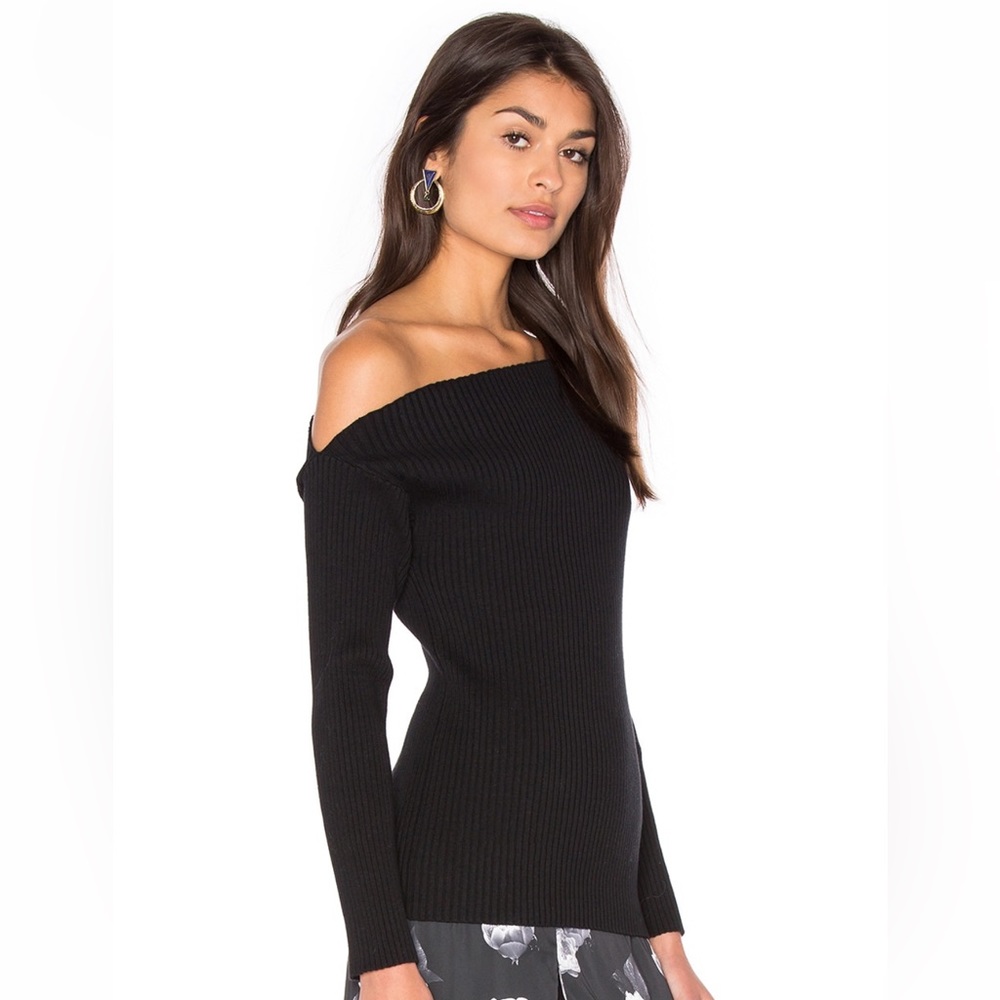Majorelle Off Shoulder Sweater